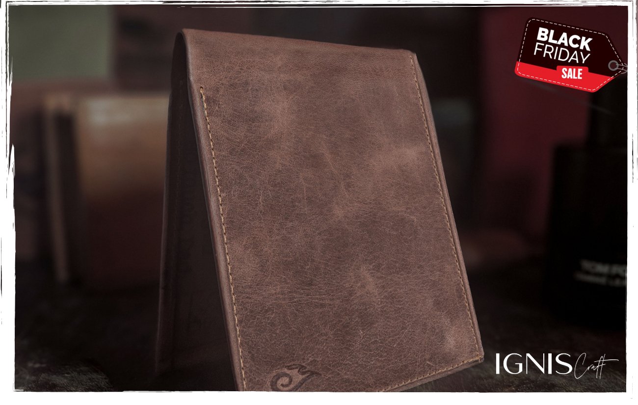 Black Friday 2024: Unmissable Deals on Men’s Leather Wallets – Ignis Craft - Ignis Craft