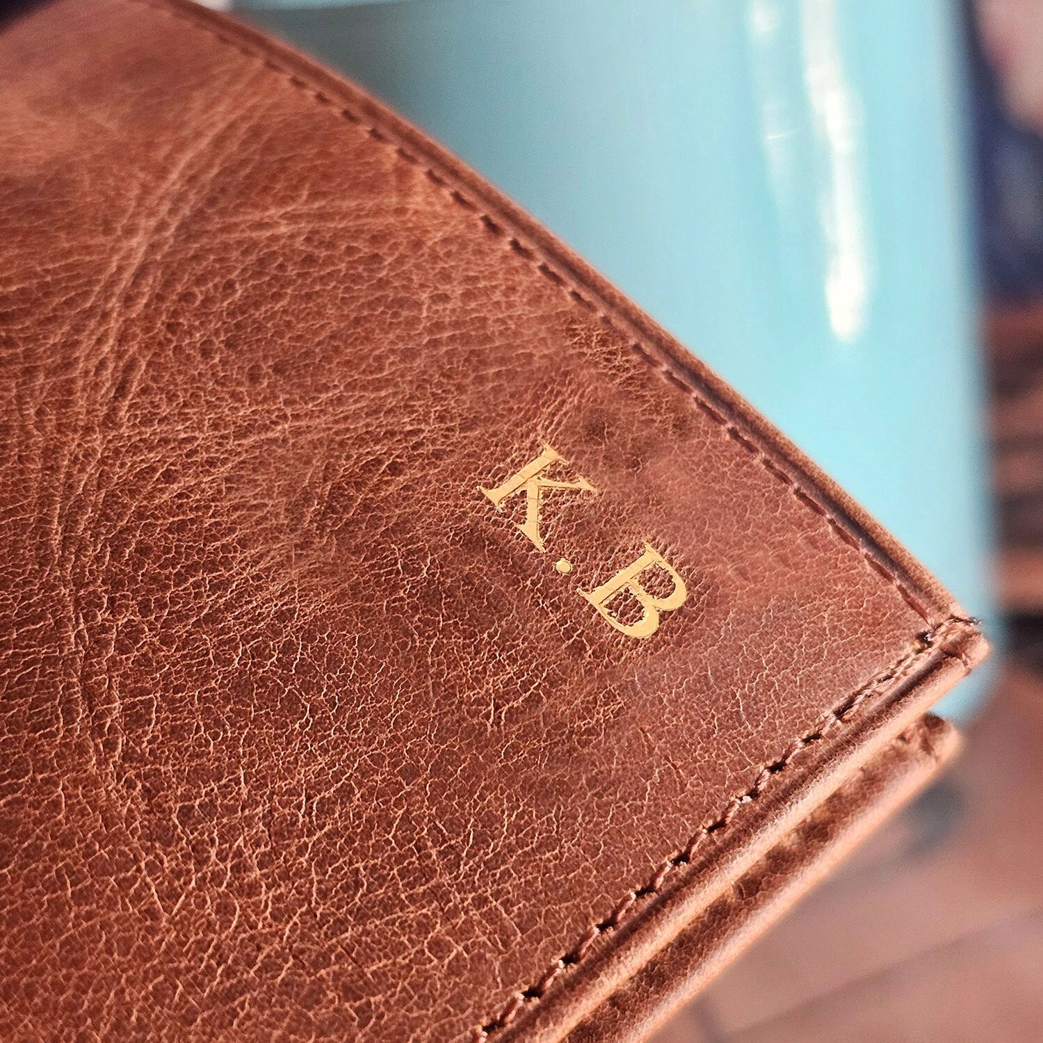 Monogrammed Wallets - Ignis Craft