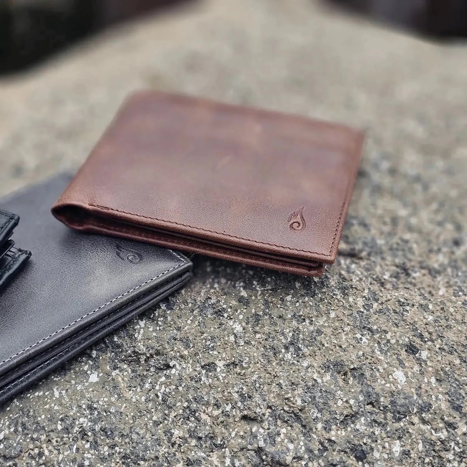 Mens Slim Bifold Wallet | Solstice 4 Agate