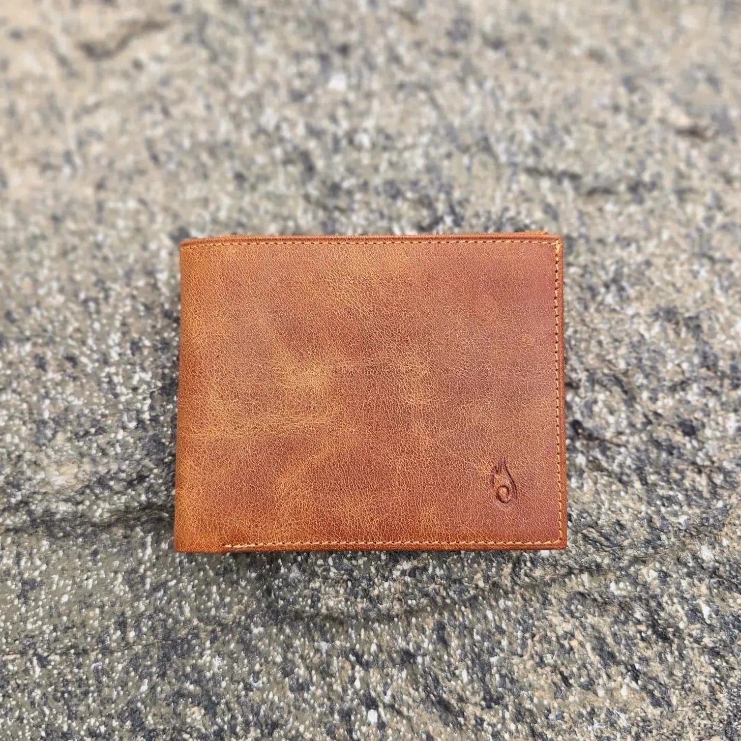 Bifold Leather Wallet | Companion Amber - Ignis Craft