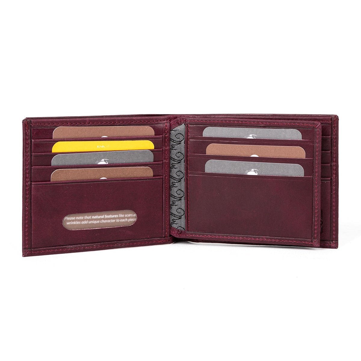 Bifold Leather Wallet | Companion Spinel - Ignis Craft