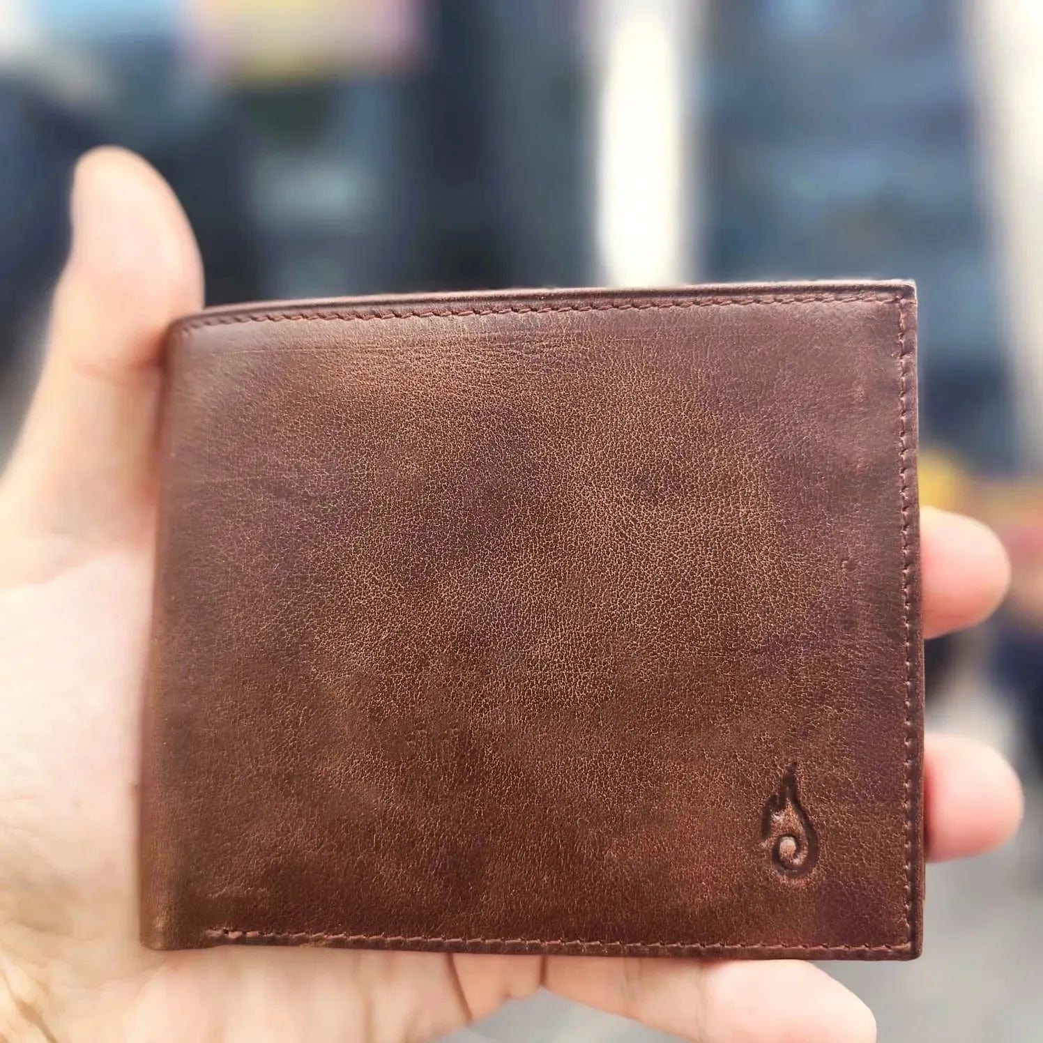 Bifold Leather Wallet | Essential Dynamic Jasper - Ignis Craft