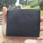 Bifold Leather Wallet | Essential Dynamic Onyx - Ignis Craft