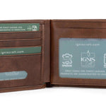 Bifold Leather Wallet | Essential Jasper - Ignis Craft