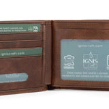 Bifold Leather Wallet | Essential Jasper - Ignis Craft