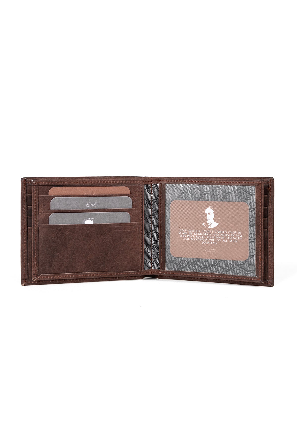 Bifold Leather Wallet | Essential Sardonyx - Ignis Craft