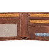 Bifold Leather Wallet | Essential Slim Agate - Ignis Craft