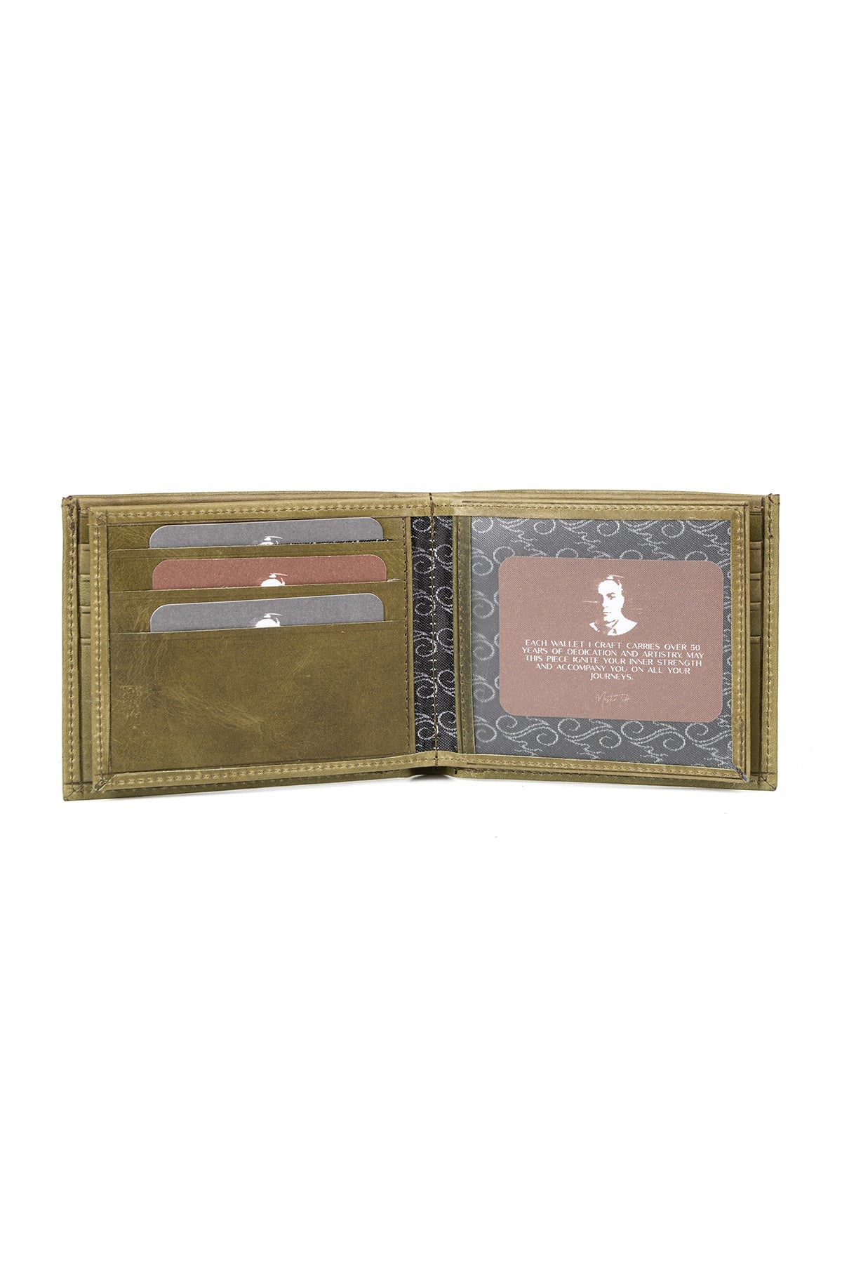 Bifold Leather Wallet | Essential Sphene - Ignis Craft