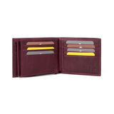 Bifold Leather Wallet | Essential Spinel - Ignis Craft