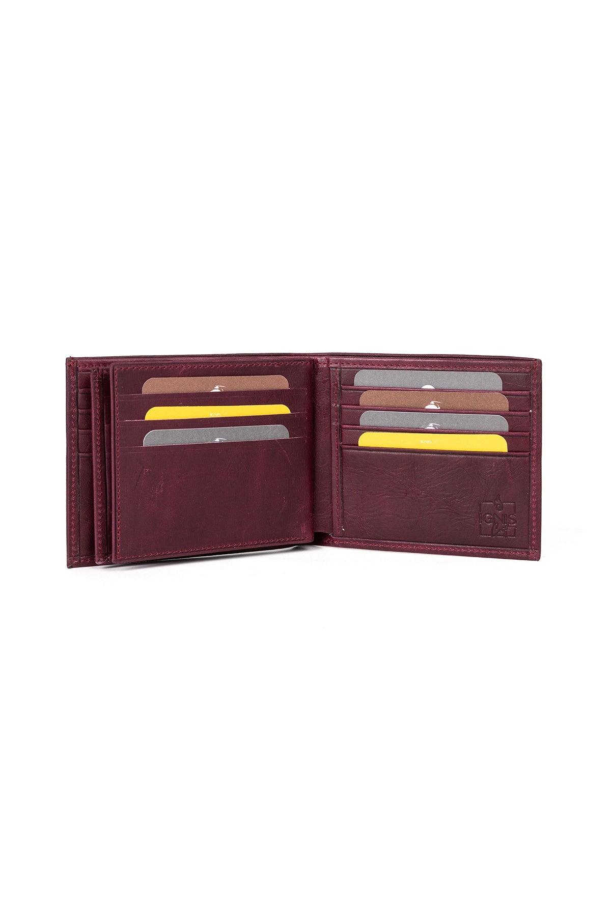 Bifold Leather Wallet | Essential Spinel - Ignis Craft