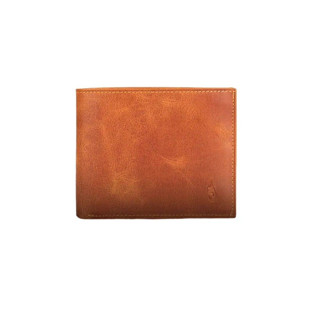 Bifold Leather Wallet | Genesis Amber - Ignis Craft