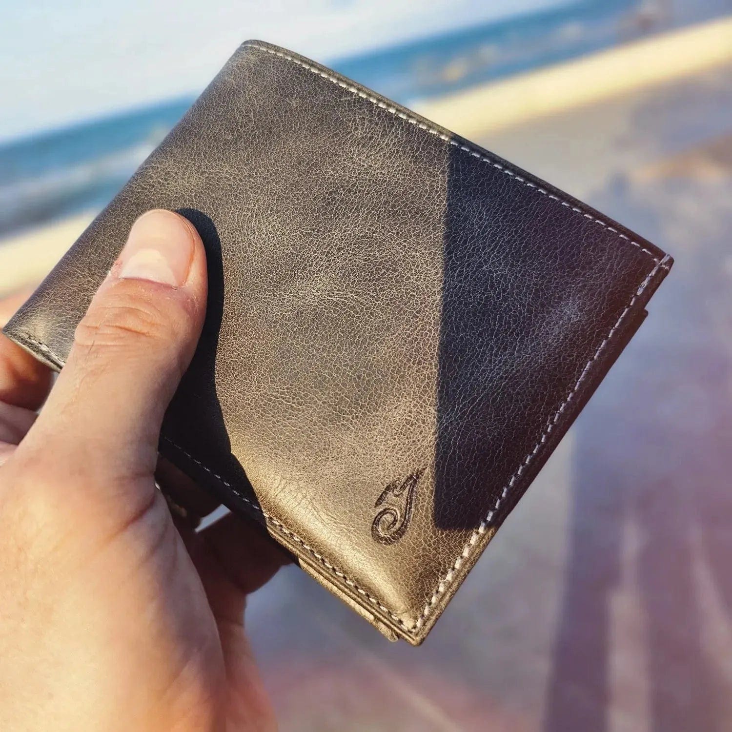 Bifold Leather Wallet | Solo Dynamic Basalt - Ignis Craft