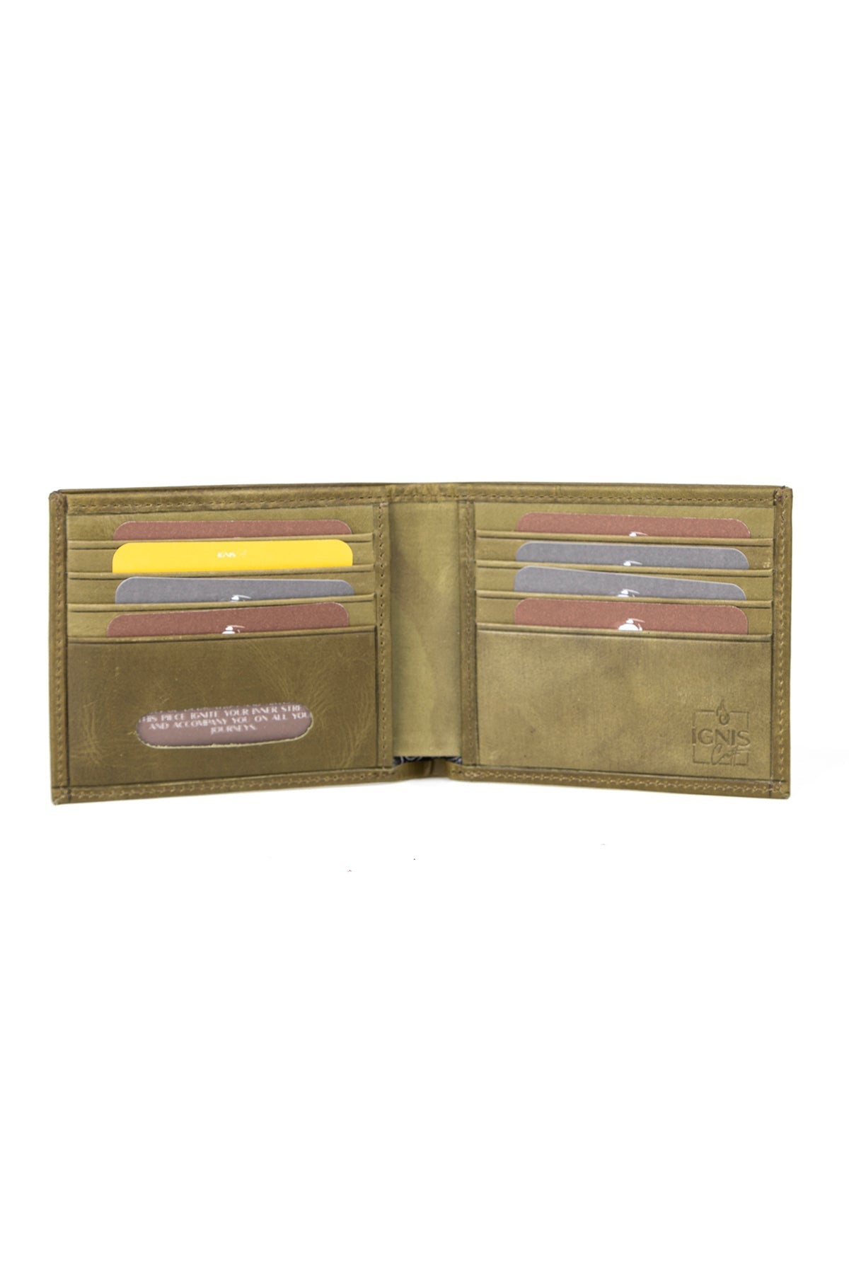 Bifold Leather Wallet | Solo Dynamic Sphene - Ignis Craft