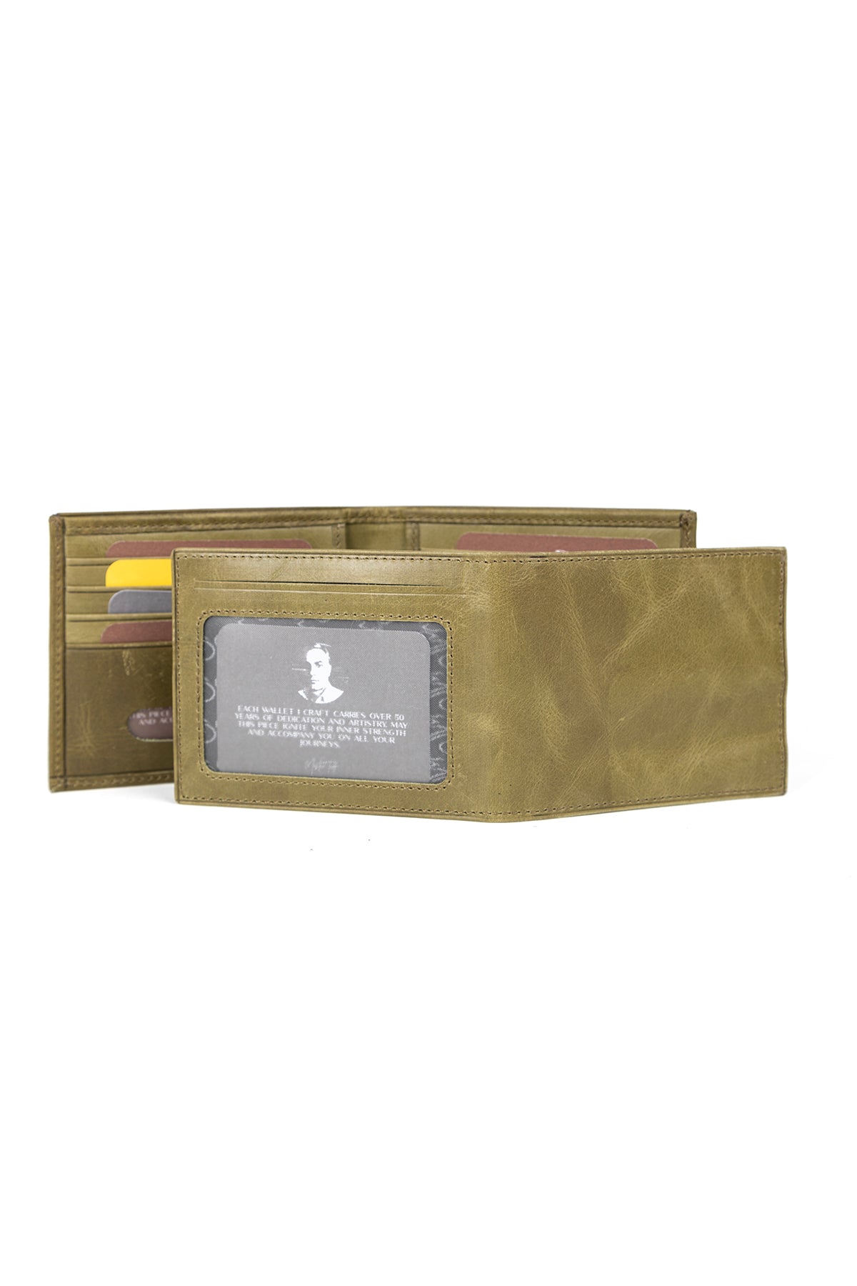 Bifold Leather Wallet | Solo Dynamic Sphene - Ignis Craft