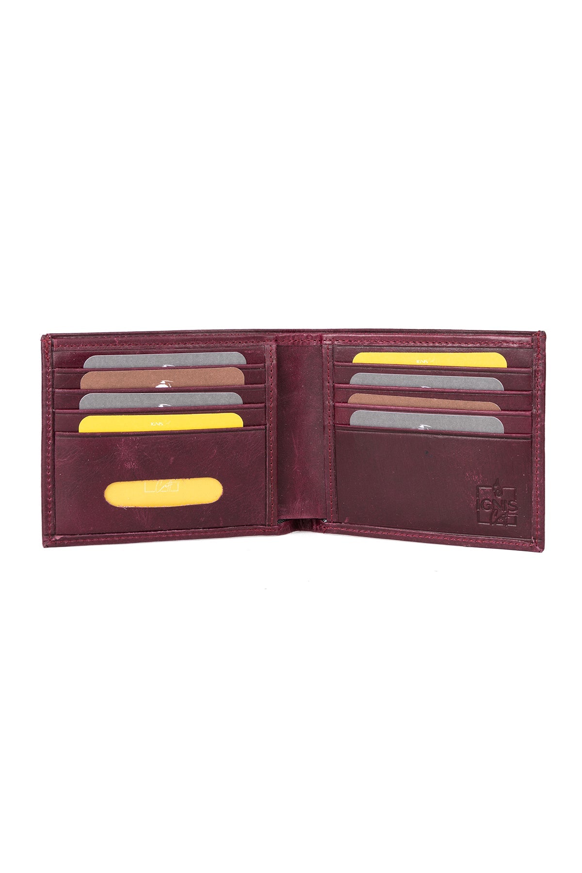 Bifold Leather Wallet | Solo Dynamic Spinel - Ignis Craft