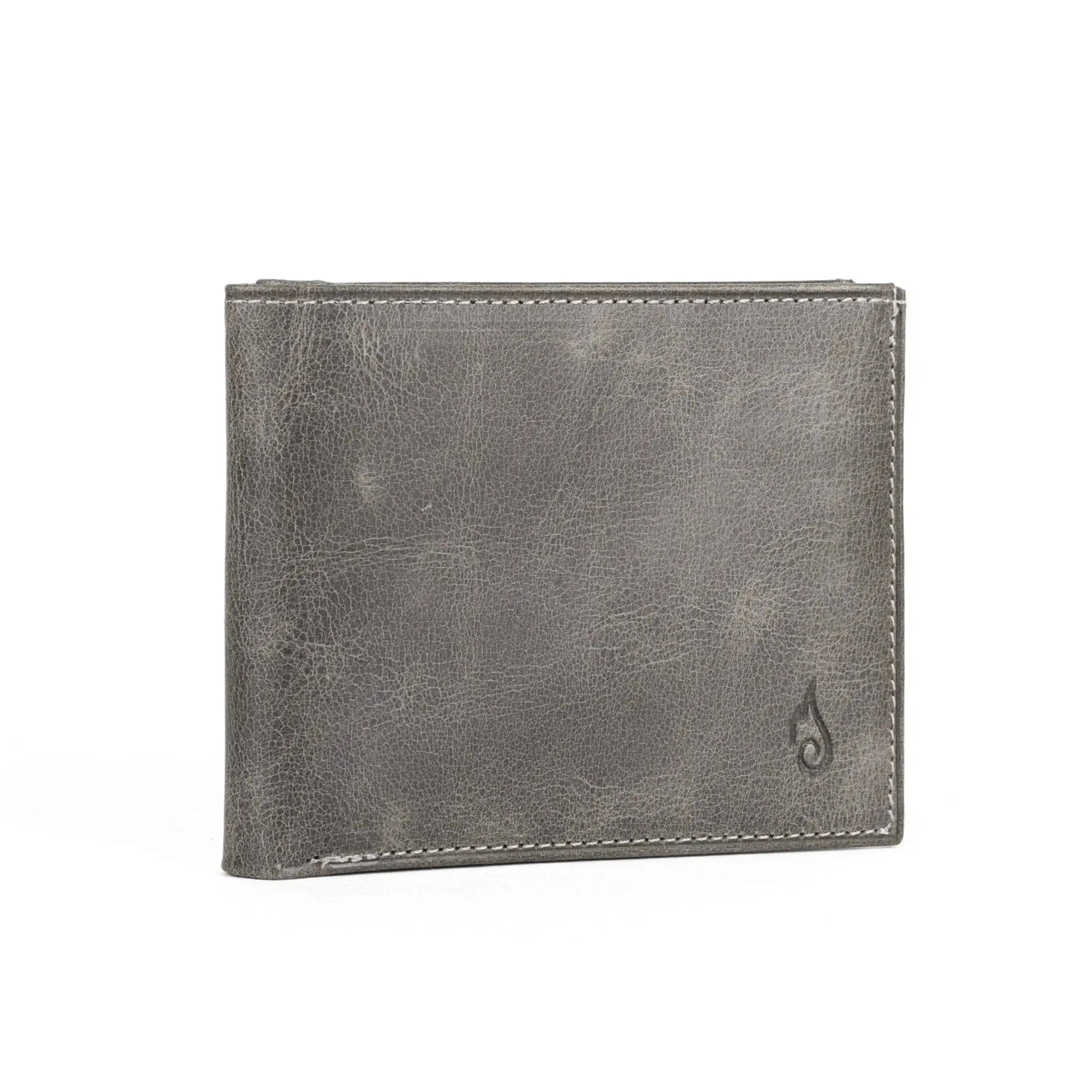 Bifold Leather Wallet | Soloist Basalt - Ignis Craft