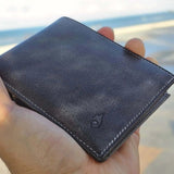 Bifold Leather Wallet | Soloist Basalt - Ignis Craft