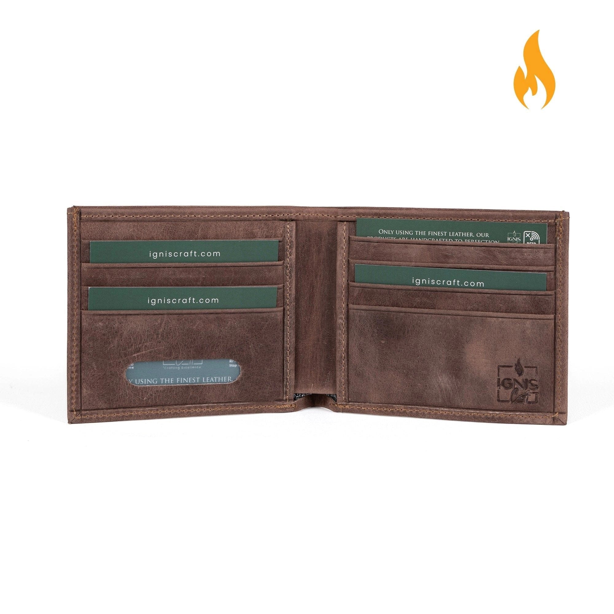 Bifold Leather Wallet | Soloist Dusk - Ignis Craft