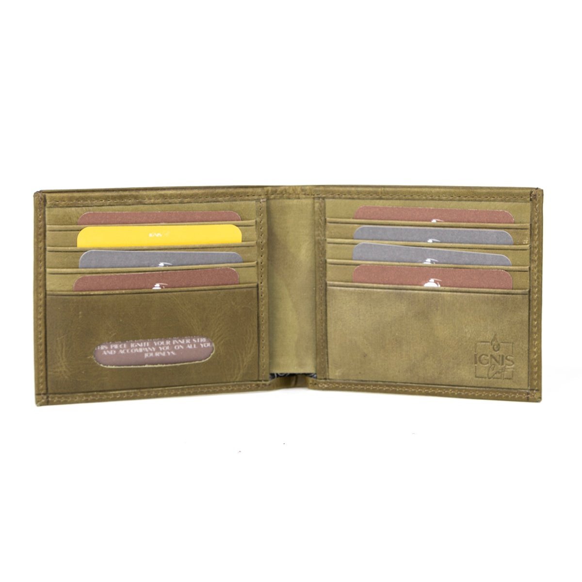 Bifold Leather Wallet | Soloist Sphene - Ignis Craft