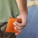 Bifold Leather Wallet | Solstice 4 Amber - Ignis Craft