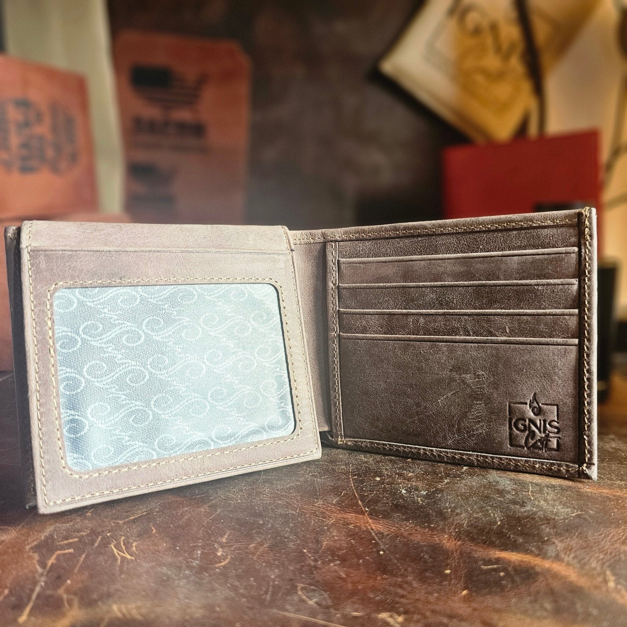 Bifold Leather Wallet | Solstice 4 Dusk - Ignis Craft