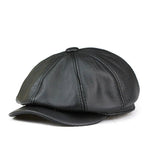 Classic Irish Leather Cap – Timeless Style and Versatile Warmth - Ignis Craft