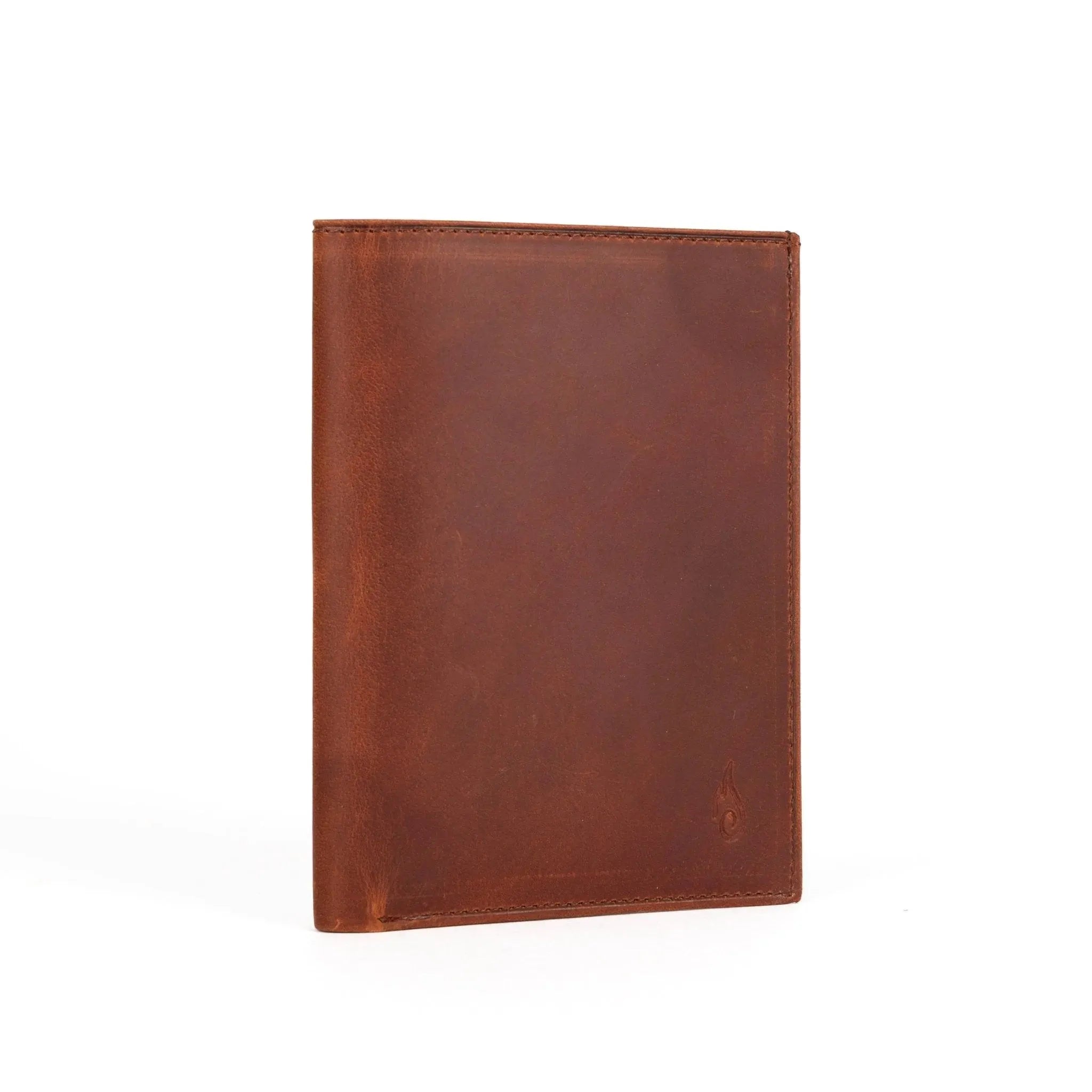 Leather Passport Wallets Mens | Voyager Agate - Ignis Craft