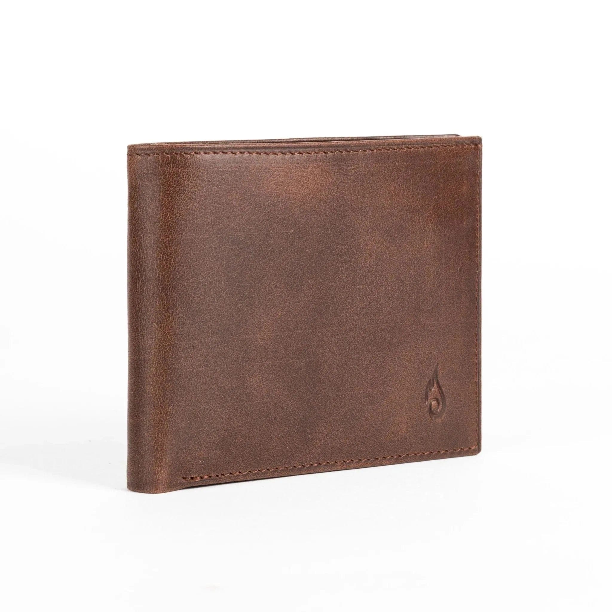 Mens Leather Bifold Wallet | Companion Jasper - Ignis Craft