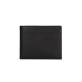 Mens Leather Bifold Wallet | Origin Slim Onyx - Ignis Craft