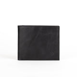 Mens Leather Bifold Wallet | Origin Solstice Onyx - Ignis Craft