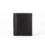 Mens Leather Vertical Bifold Wallet | Multifold Onyx - Ignis Craft