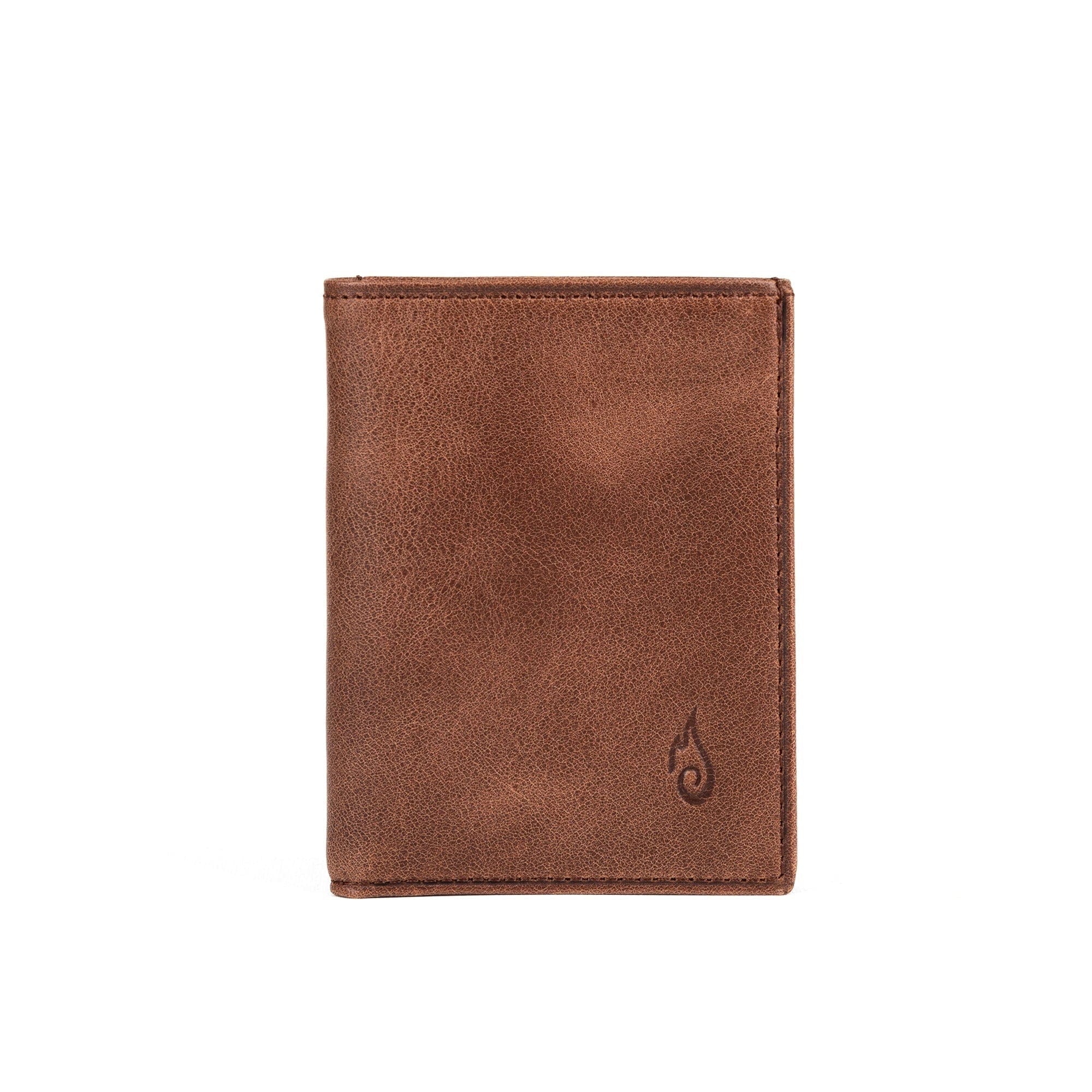 Mens Trifold Leather Wallet | Apex Agate - Ignis Craft