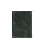 Mens Trifold Leather Wallet | Apex Jade - Ignis Craft