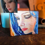 Painted Portraits | Custom Men's Trifold Wallet - Ignis Craft