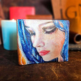 Painted Portraits | Custom Men's Trifold Wallet - Ignis Craft