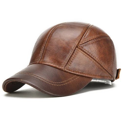 Timeless Genuine Leather Cap – Crafted for Comfort and Style - Ignis Craft