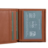 Vertical Bifold Leather Card Wallet | Pocket Pro Clay - Ignis Craft