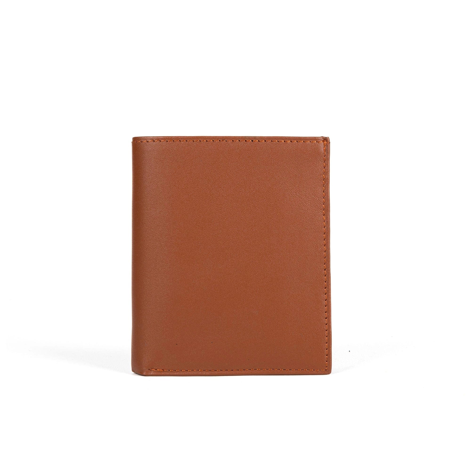 Vertical Bifold Leather Card Wallet | Pocket Pro Clay - Ignis Craft