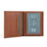 Vertical Bifold Leather Card Wallet | Pocket Pro Clay - Ignis Craft