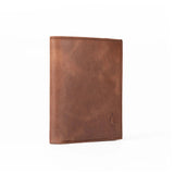 Vertical Bifold Leather Card Wallet | Slimline Jasper - Ignis Craft