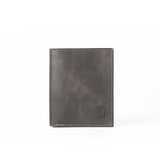 Vertical Bifold Leather Wallet | Capsule Basalt - Ignis Craft