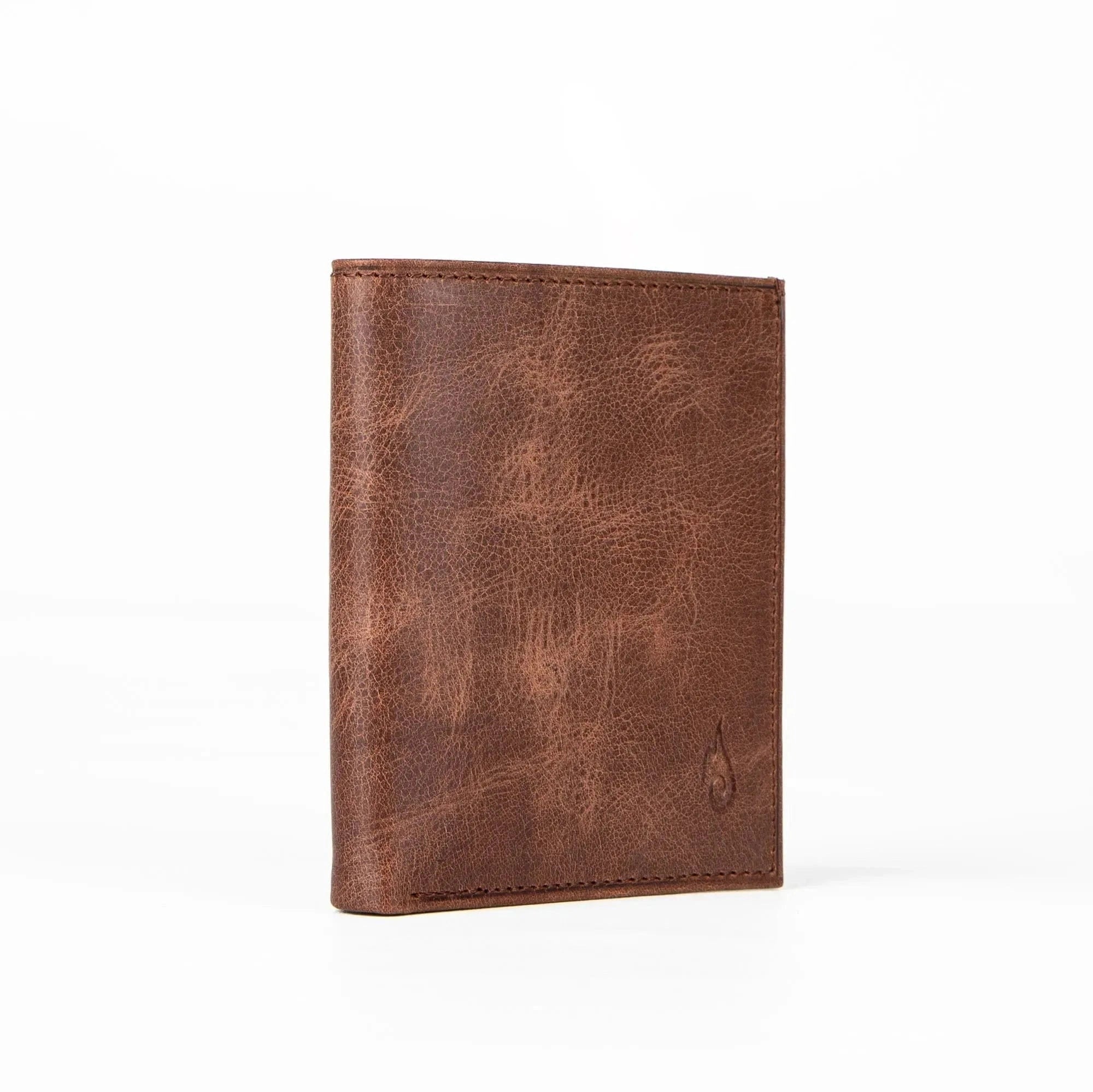 Vertical Bifold Leather Wallet | Capsule Jasper - Ignis Craft