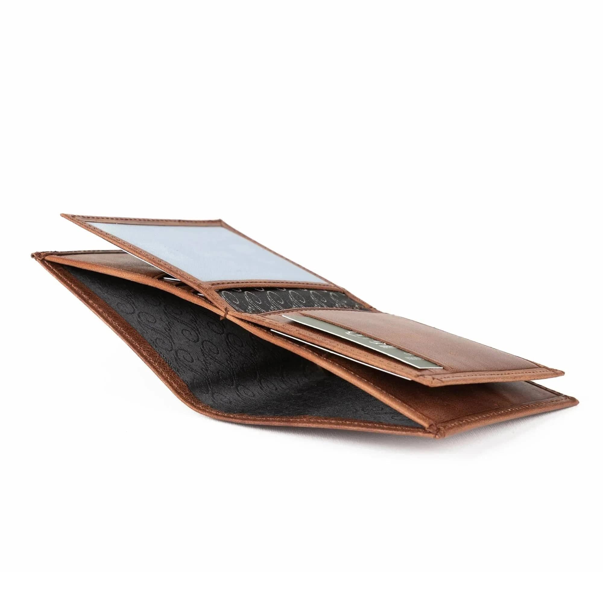 Vertical Bifold Leather Wallet | Capsule Jasper - Ignis Craft