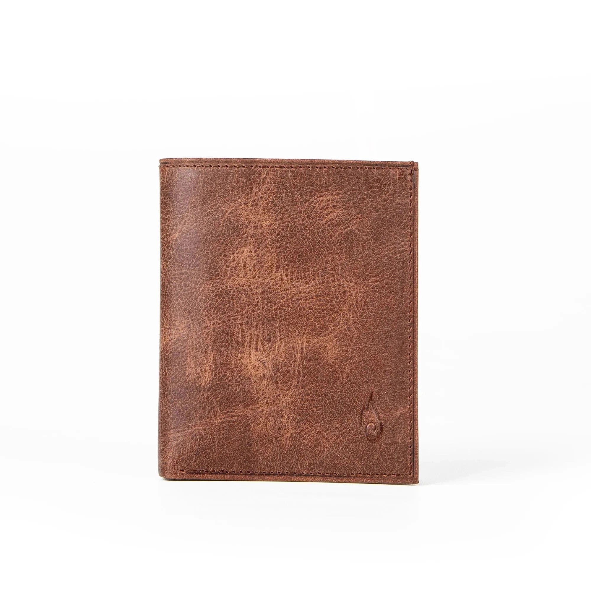 Vertical Bifold Leather Wallet | Capsule Jasper - Ignis Craft