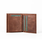 Vertical Bifold Leather Wallet | Capsule Jasper - Ignis Craft